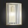 Sconces st. SL1234.201.01. Cosenza. 1x60 W, E14, 20x26 cm, Shampan