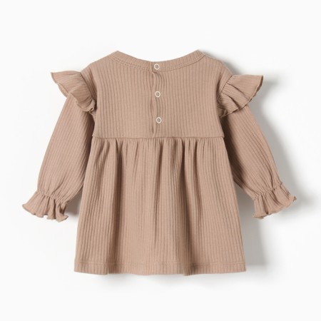 Dress and crumb bandage, I am Basic Line, height 74-80 cm, brown-4