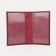 TEXTURA passport cover, burgundy color