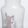 A bottle for feeding “Reindeer: mothers and babies”, classic throat, 250 ml., 0 months, fitted, with handles