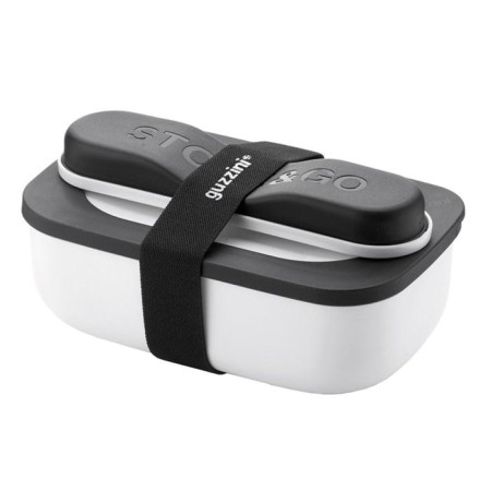 A set of lunch boxes and Guzzini Store & Go devices