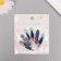 Decor for creativity Metal, enamel "Color Fike" mix 4x0.9 cm