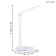 CAUPO table lamp, 1x2.9W LED, 3500-4500K, 280LM, white color