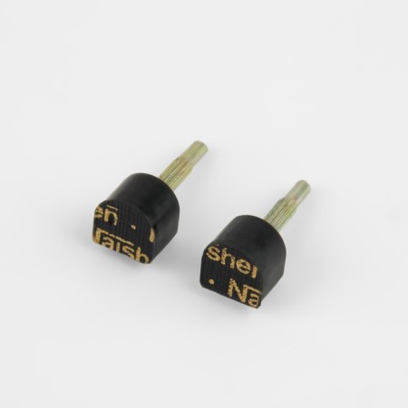 Heels for heels, 8 × 8 × 6 mm, 2 pcs, black color-2