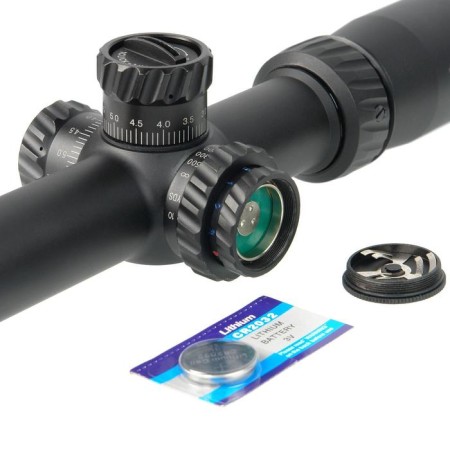 Optical sight Veber Black Russia, 4-14x44 SF TSS RGB-9