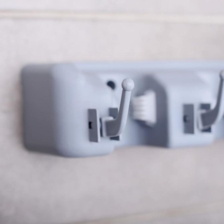 Holder for harvesting inventory with hooks of a share, 26 × 6 × 10 cm, color gray color-3