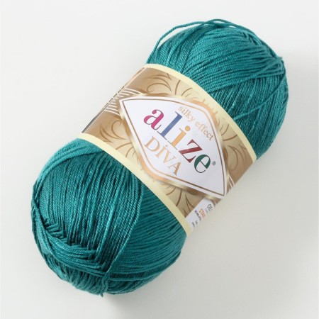 Yarn "Diva" 100% microfiber 350m/100g (453)-1