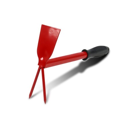 Combined moth, length 31 cm, 2 teeth, rubber handle