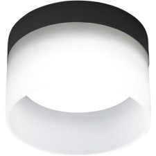Ceiling light Feron HL453, IP20, GX53, 12 W, 90x90x60 mm, black color is black