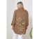Women's tunic, size 58, khaki color