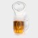 Open of the share "Beer Mug", 10 × 5 cm, silver color