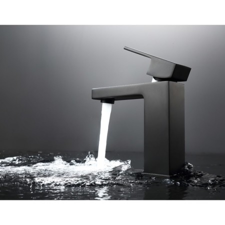 ABBER DAHEIM AF8210B shell mixer, single -leaf, pour 135 mm, black-3