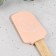 Silicone spatula "Cosmos" on a molded substrate, 14.6 x 36 cm