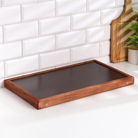 Folding breakfast table, 50 × 30cm, sea-3