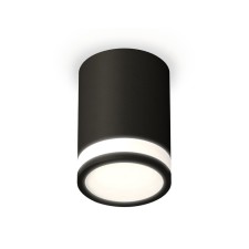 Lumber of the overhead Ambrella Light, XS7422021, MR16 GU5.3 LED 10 watts, black sand, white matte