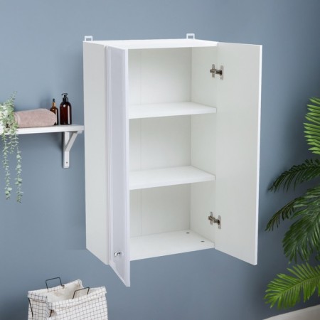 Wardrobe for the bathroom "Tour 4801", with two doors, 48 ​​x 24 x 80 cm-1
