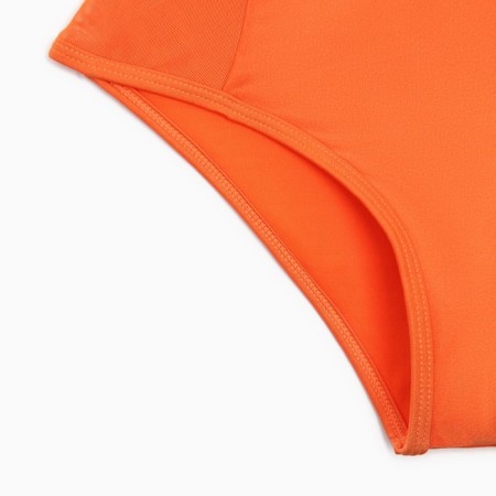Female Separate swimsuit with long sleeves Minaku ts. Orange, size 42-7