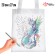 Shopper bag, coloring "Dragon, fantasy"