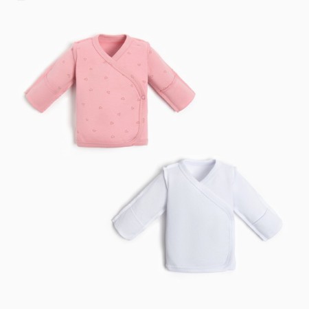 Set of Open Brock I am NewBorn 2pcs, p. 50-56, pink