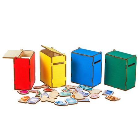 Game set "garbage truck" 24 items-2
