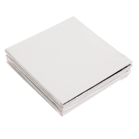 Canvas-magnet set 5 pieces, 3 mm, 10 x 10 cm, 280 g/m², square, bag with euro suspension-2