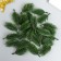 Decor for creativity "spruce branch" green 6 cm