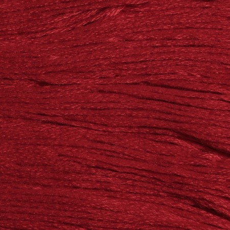 BLANC muline threads, 8 ± 1 m, 6 pcs, Red color No. 817