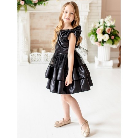 Dress "Sofia", height 122 cm, black color-5