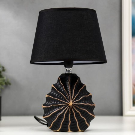 Table lamp 16242/1BK-GD E14 40W black and gold 15x20x31 cm Risalux