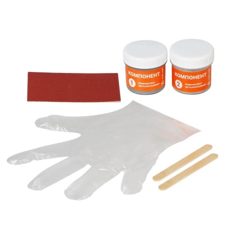 Epoxy Airline "Liquid Metal", Rem -Complic, 160 g, in a set 2 pieces-1