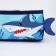 Children's sports bag for the boy "Shark", 40x21x24cm, blue color