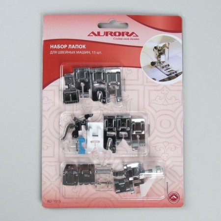 Set of legs for sewing machines, 15 pcs, AU-1015-4