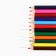 Color pencils 12 flowers mini wooden sharpened "September 1"