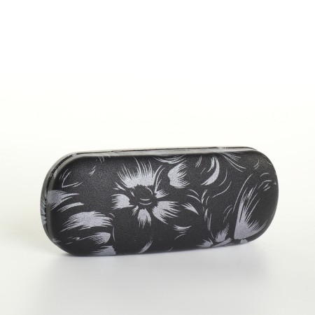 Case for glasses on a cracker, black color-1