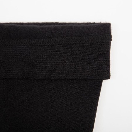 Women's tights Elegazzi Velour 500 Den microfiber with the beginning, black color, size 4/5-3