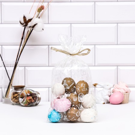 Gift package "Easter bunnies", 20 x 35 cm, 25 μm