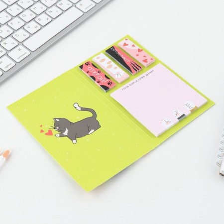Book of stickers "Cats", 5 blocks, 30 sheets-2