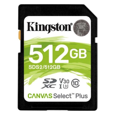 Memory of SDXC 512GB KingSton SDS2/512GB Canvas Select Plus W/O Adapter
