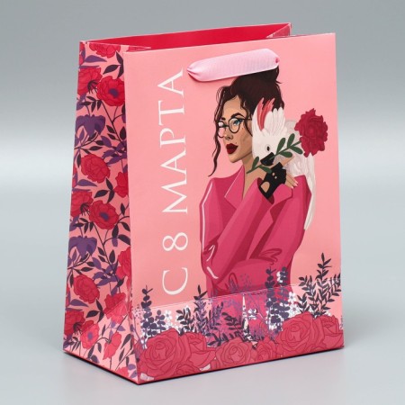 Package Gift Laminated Vertical, Packaging, "Style", MS 18 x 23 x 10 cm-2