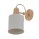STAS "Bruni" E27 40W white 13x25x24 cm