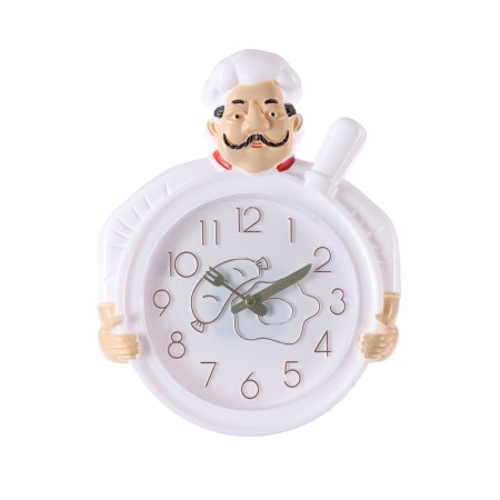 Watching interior watches, for the kitchen “Chef”, smooth move, 29.5 × 23 cm, D-16.5 cm