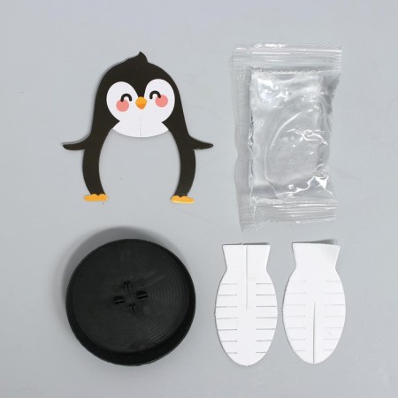 Set for growing the crystal “Experiments. Funny crystals ", penguin-1