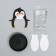 Set for growing the crystal “Experiments. Funny crystals ", penguin