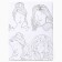Picture on numbers on a subframe 30x40 cm, princesses