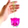 Hedgehog "cat" light with a squeam, color mix