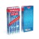 Automatic ballpoint handle XR-30, node 0.7 mm, rubber holder, letter line length 1000 meters, blue ink blue