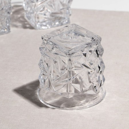 A set of low glasses, glass, d = 10 cm, h = 9 cm, 285 ml, 6 pcs-2