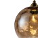 Suspended Indigo lamp, 11003/1p cognac. 1x40W, E14, 200x200x255/1771 mm, cognac color