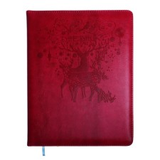 School diary, grade 5-11, PVC Oleni, raspberry