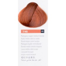 Lakme Chroma Cream-Color, tone 7/45 Average Blond Copper-Mahagon, 60 ml